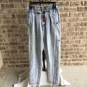 Cotler Blues Alley Jeans Acid Wash 1980's Vintage